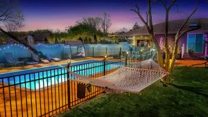 Image of THE GOOD VIBEZ HOUSE! Smart Home w\/ Heated Pool, Hot Tub, Game Room, Angel Wing