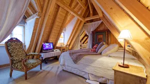 Image of The Doves' Nest*****, authentic Alsatian house in the rampart of Riquewihr