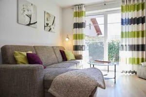 Image of Modern and cozy comfort vacation apartment with terrace, only 250 m to the beach