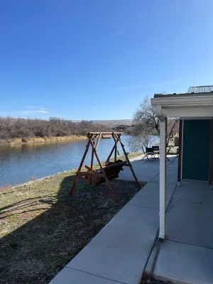 Image of We are located just south of Thermopolis on the Big Horn river