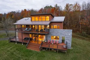 Image of Spacious Modern Retreat | Sleek Style with Stunning View