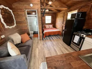 Image of Cozy Cedar Waterfront Cabin 10 on Toledo Bend