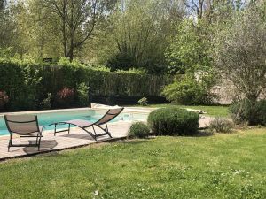 Image of Modern country house with spacious rooms and swimming pool