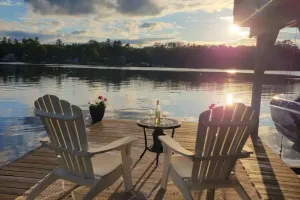 Image of Saratoga County Track Rental, 6 bedroom lake house with indoor pool & hot tub