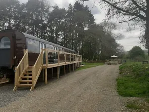 Image of Railway carriage - perfect for families,friends or couples in a perfect location