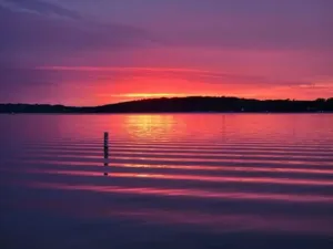 Image of Pewaukee Lake | Sunsets | Dogs | Beach | Good Vibes
