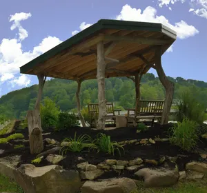 Image of Riverfront Home in the Mountains of Arden, West Virginia. Family & Pet friendly.