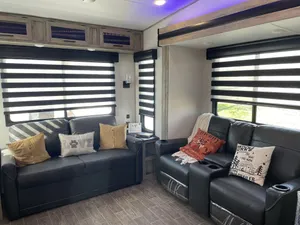 Image of Beautiful 3 BR Travel Trailer near River