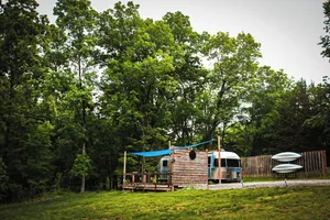 Image of Escape to Nature: Lake of Egypt Airstream Stay with Hiking and Wineries Nearby