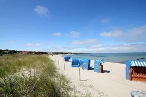 Image of Directly behind the dune, with balcony and sea view - Strandvilla Böck FeWo 15 - Villa Böck
