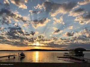 Image of Gorgeous sunsets and a sugar sand beach in the heart of lakes country await you!