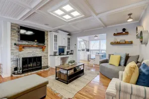 Image of Lakefront Getaway on Lake Lanier w\/ Boat Dock