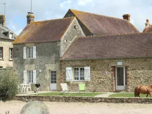 Image of Charming Cottage on Equestrian Estate with Fireplace, Terrace, and Horse Facilities