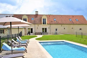 Image of Spacious house, private pool, 10 to 19 p.