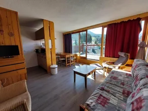 Image of 14th floor, view valley, terrace, tv, 54m², Les Arcs
