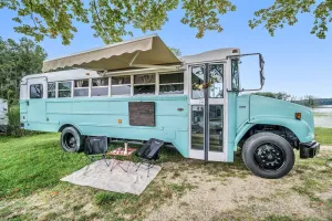 Image of Getaway Skoolie- OFF Grid & Take you wherever your heart desire