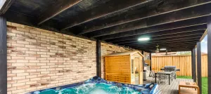 Image of Elite 5BR 3,5BA Holiday Home with Game Room, Hot Tub, & Sauna