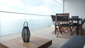 Image of Solenzara - Superb apartment for 4 people facing the sea-semi Olympic swimming pool