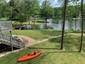 Image of Incredible Lakefront Property with Year Round Hot Tub; Bring the Whole Family