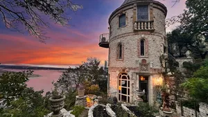 Image of Romantic Castle Apartment - nestled on the hillside, sunsets & nature galore!