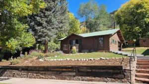 Image of Log Cabin in the Mountains - Trout fishing, skiing & hiking right out your door!