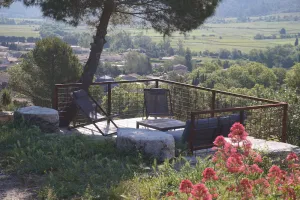 Image of Windmill with swimming pool, set in a unique site in the heart of the Corbières.