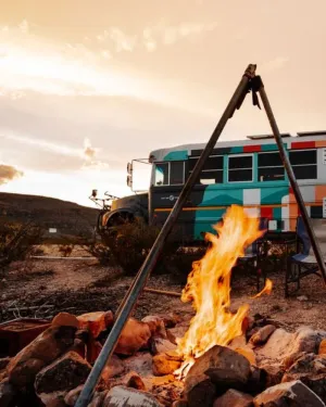 Image of Country Camping, RV Park at Desert Gardens Oasis in Lobo, TX