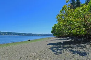 Image of Stay in a lovely Beach Cottage w\/ a beautiful private beach on Hazel Point!