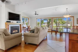 Image of Lake Benedict Lakefront |Pier |Large Lawn |Fire Pit |Grill |Relaxing Family Vacation |Gas Fireplace