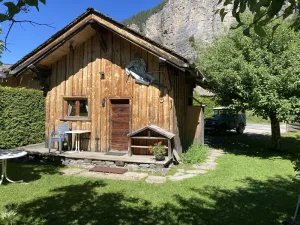 Image of Atypical 2-person chalet \"Les Prodains\" private parking and free shuttle service.