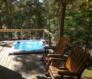 Image of Private In the woods cabin With a Lakeview