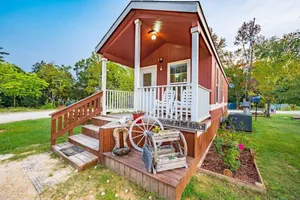 Image of Ranch: Sleeps 4, Tiny Cabin, Pets, Near Park\/Lake