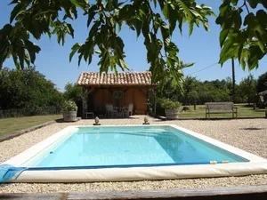 Image of Charming stone house with private pool and pool house