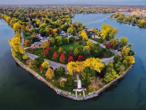 Image of Lake, River and Lighthouse View Suite<br>