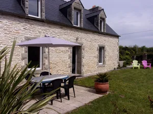 Image of Character house in the countryside between town and sea