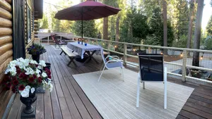 Image of You'll Love this Comfortable Log Cabin on Popular Big Springs Rd.