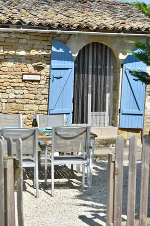 Image of Two bedroom gite with large heated pool and games room