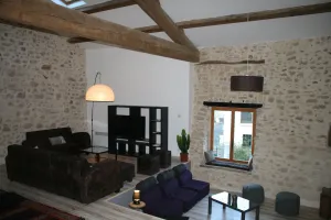 Image of HOUSE JO-LI, village house founded around the Castle of Margon.