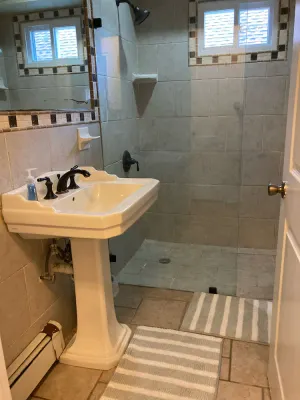 Image of Duplex with  private Entrance , A block from UBS Arena & Belmont Park,