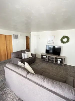 Image of Mid-Town Roomy Apt-Easy Access-Speedy Wifi-Business, School or Vacay!