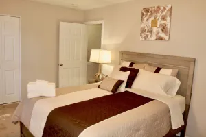 Image of Cheerful 2 bedroom townhouse with indoor fireplace