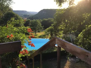 Image of Listed architect-designed house with private SWIMMING POOL VALLEY VIEW