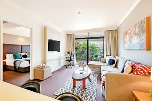 Image of Esplanade Poolside Living with Lush Balcony Vistas