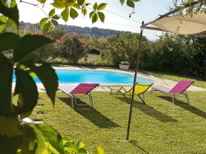 Image of Independent cottage in private air-fenced yard-pool Provence