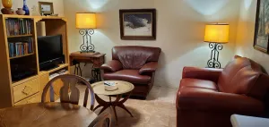 Image of Adobe casita in country setting