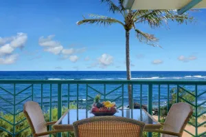 Image of Waipouli Beach Resort E404 - PENTHOUSE Ocean & Pool View Jewel - AC