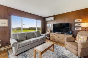 Image of Vintage home with ocean views, private path to shore & fenced dog-friendly yard