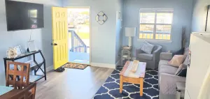 Image of Heart of Port A! Beach-Boat-Fish-Shop-Parking-Golf Cart Zone-Fenced-Pets OK