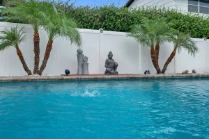 Image of 8 minutes from the AIRPORT~ New SaL POOL - WiFi 1gbps\/free Parking... BBQ