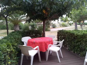 Image of T2 sleeps 4 garden, swimming pool, lake and sea